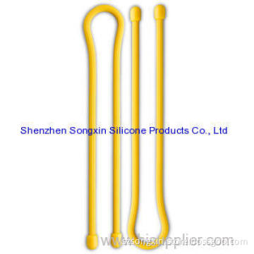 Fashionable 12" Yellow Gear Tie 